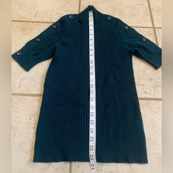 REPEAT Cashmere Ribbed Turtleneck Sweater Dress - Size 36 / XS - Picture 6 of 6
